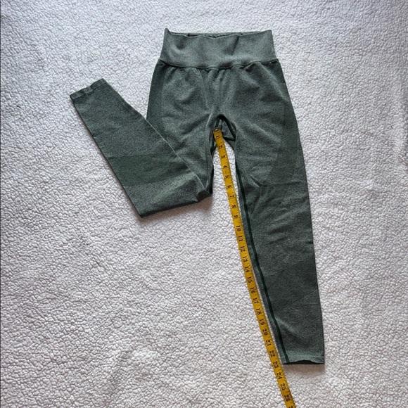 PINK Victoria's Secret Green High-Rise Leggings Stretchy - Picture 5 of 8